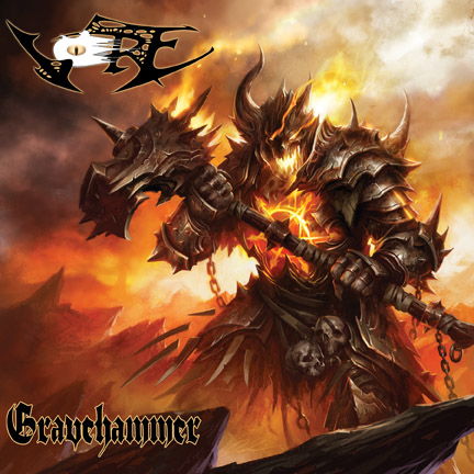 Vore "Gravehammer" album artwork