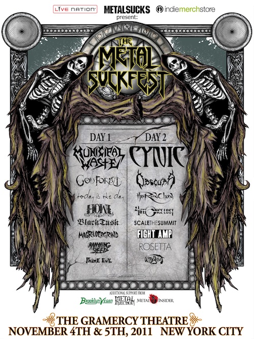 Metal Suckfest Flyer