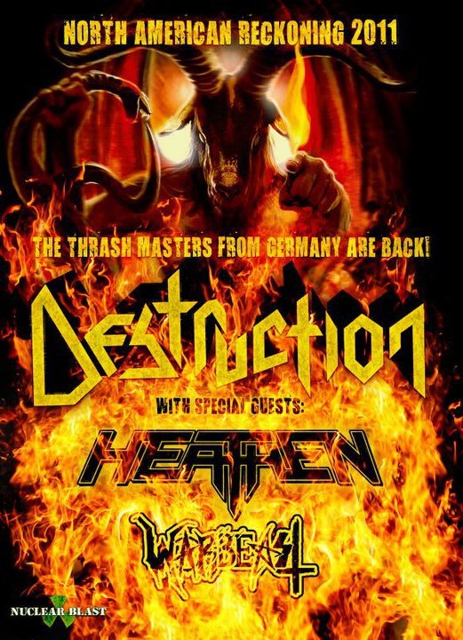 Heathen Tour Poster